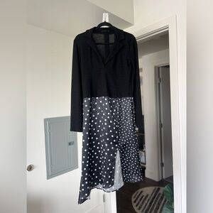 Black and White Polka Dot Dress
